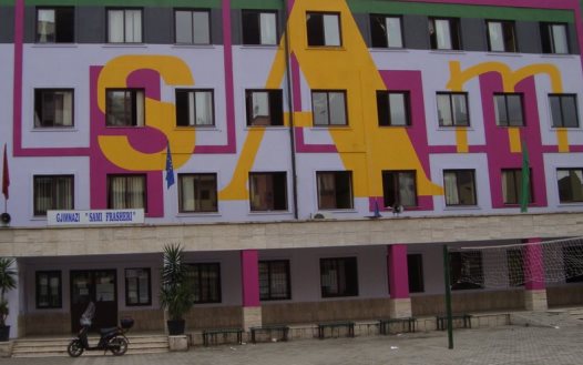 Ne listen e objekteve te demtuara rende: Nis shembja e gjimnazit Sami Frasheri